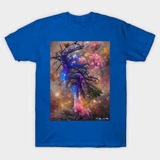 Shadow Dancer Tree in the Galaxy T-Shirt